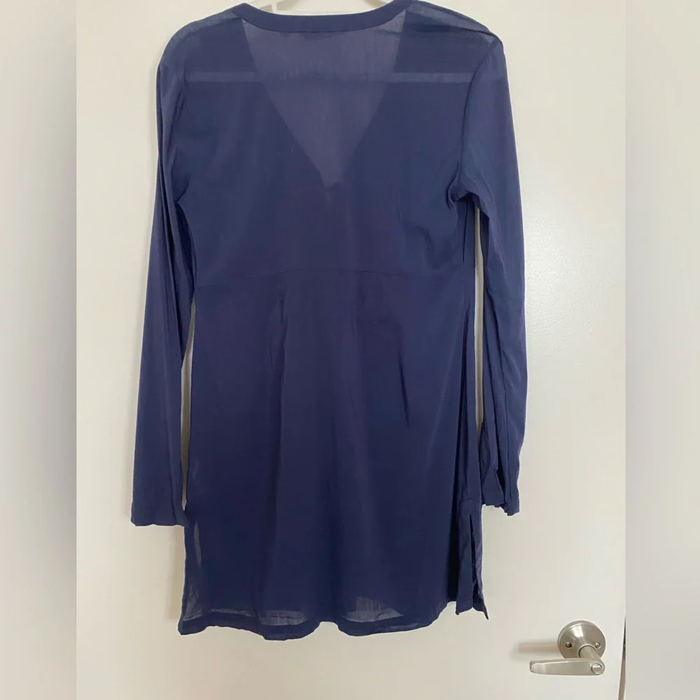 Athleta Deep Blue Beach and Pool Cover-Up - Size Small